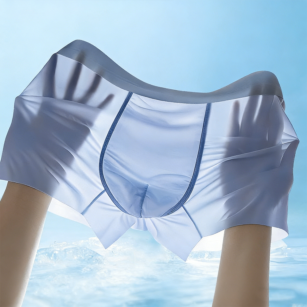 Men's Ice Silk Boxer Briefs