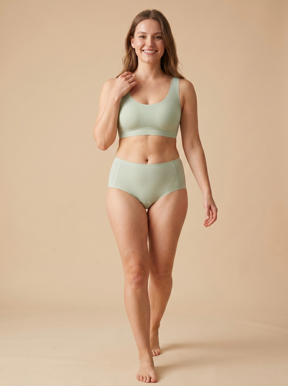 The Active Trio — LivMist™ Seamless Sport Brief included
