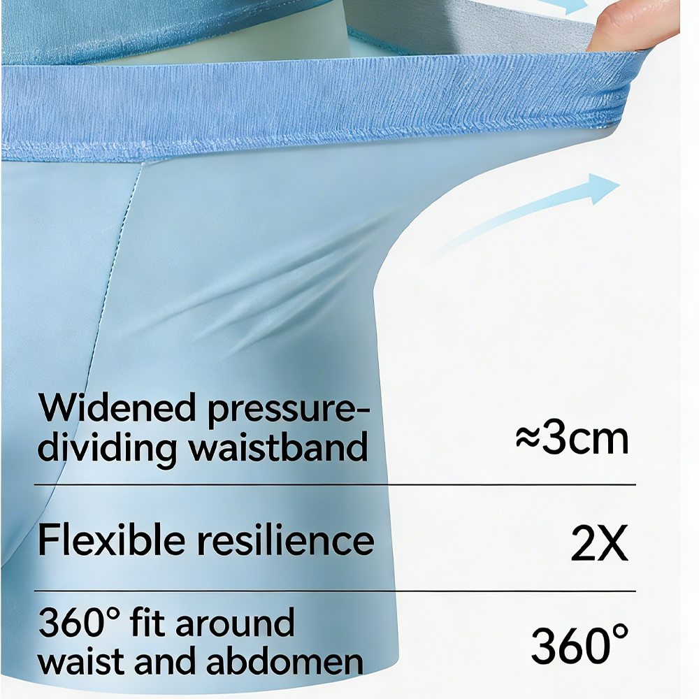 Men's Ice Silk Boxer Briefs