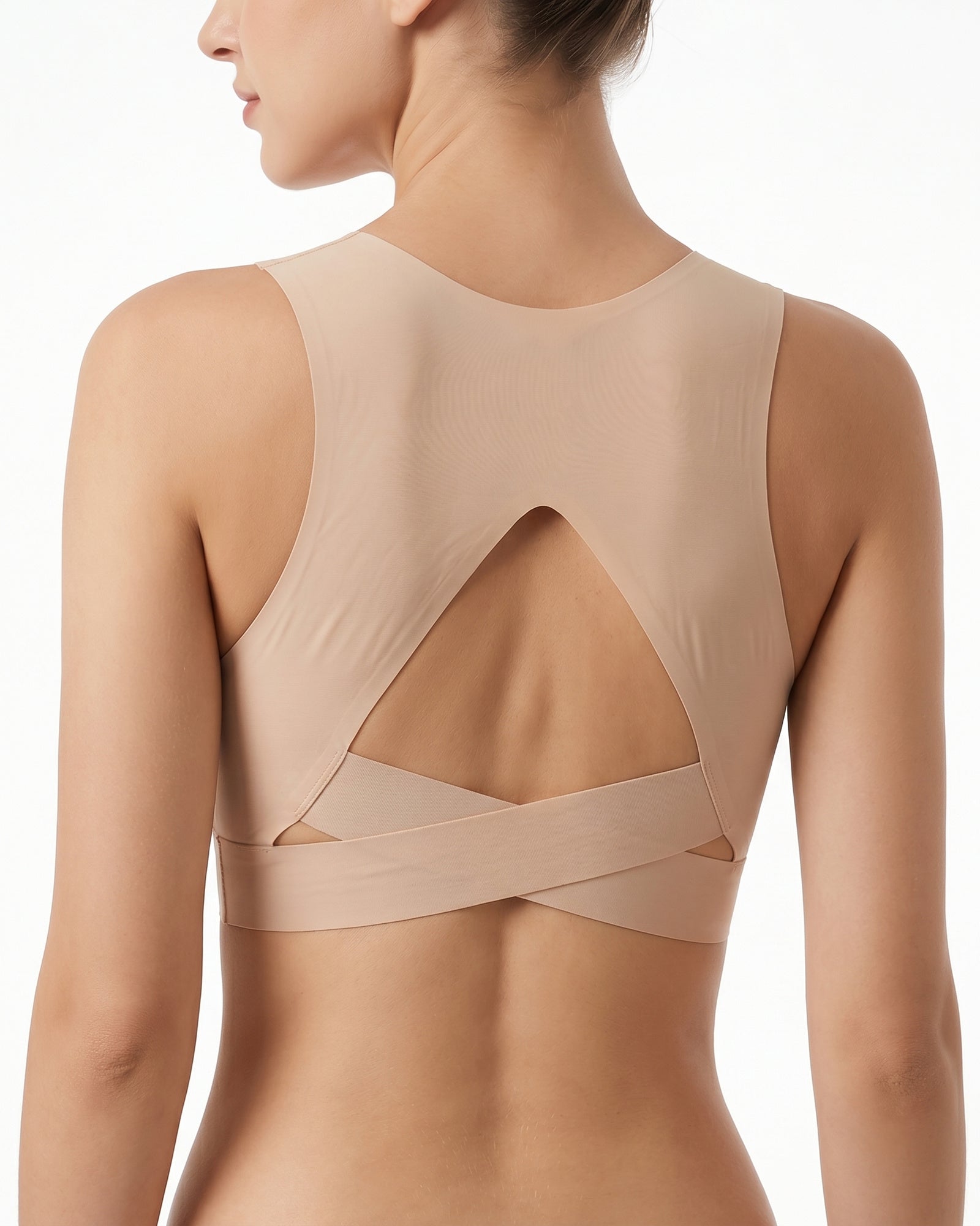Seamless Back-Support Sports Bra — image 3