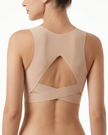 Seamless Back-Support Sports Bra — image 3