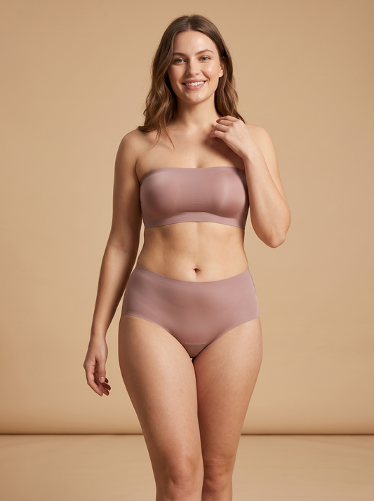 The Everyday Trio — LivMist™ Ultra-Thin Ice Silk Brief included