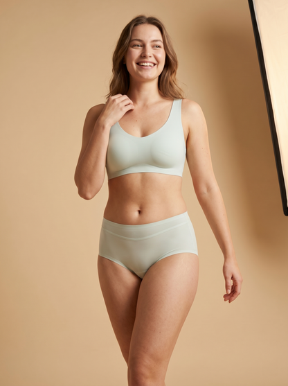 The Everyday Trio — LivBliss™ Smile-Line Ice Silk Brief included