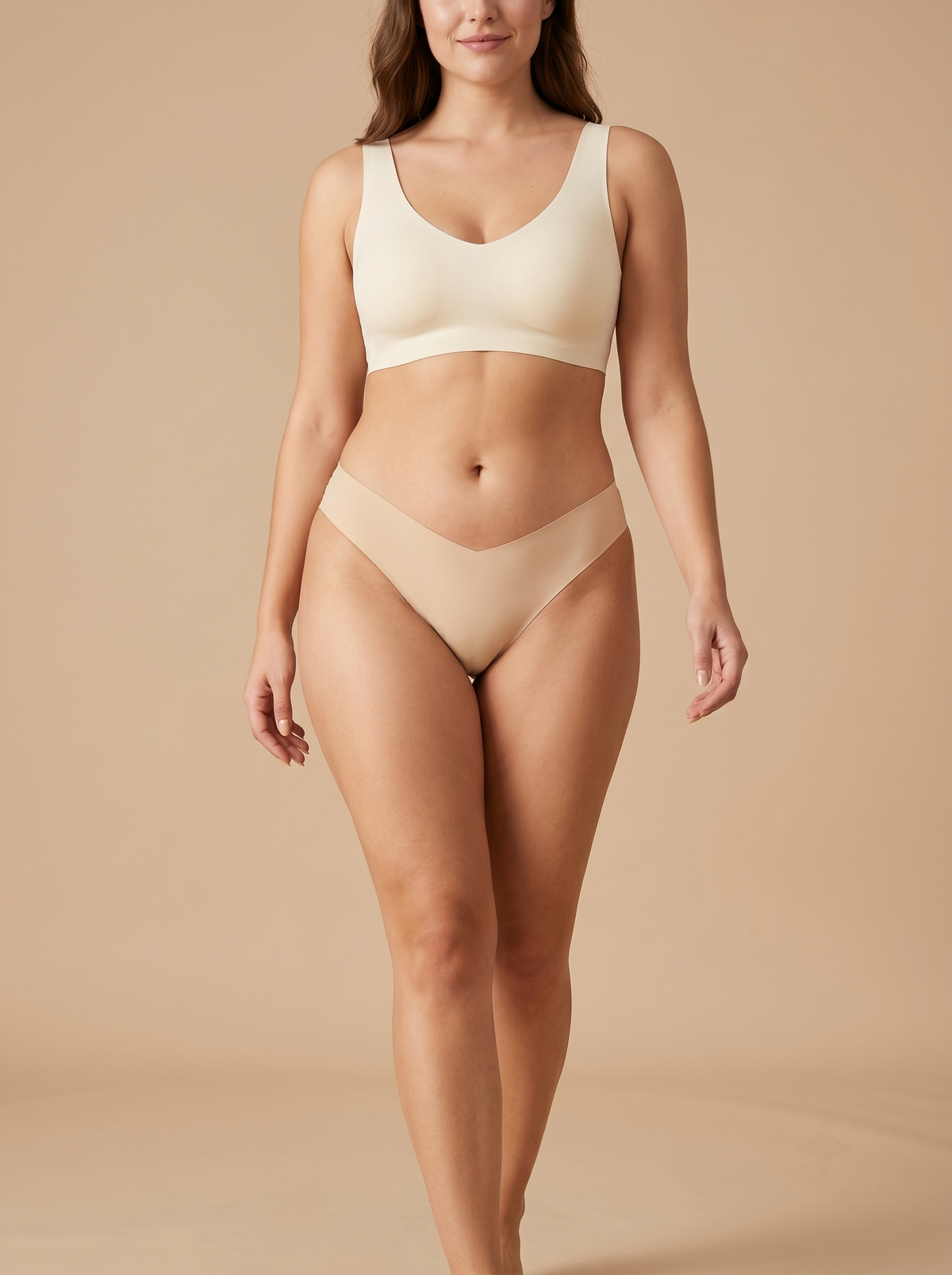 The Active Trio — LivMist™ Seamless Low-Rise Thong included