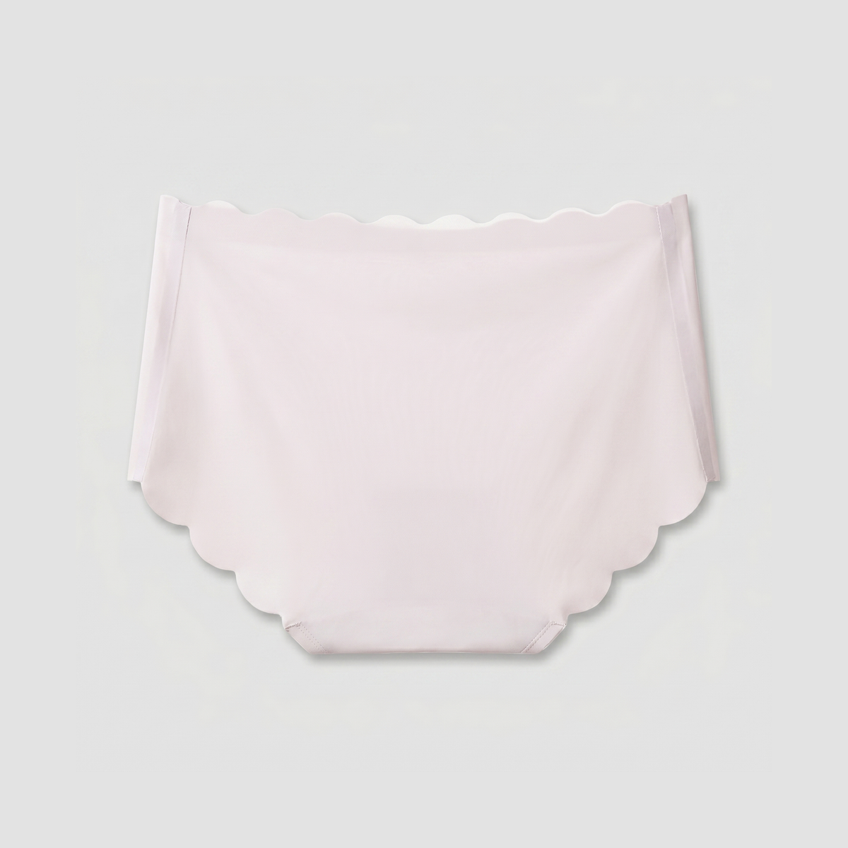 LivMist™ Hydrating Seamless Brief — Blush Pink flat lay (back)
