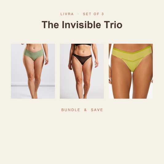 The Invisible Trio — set of 3