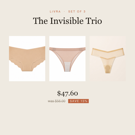 The Invisible Trio — set of 3