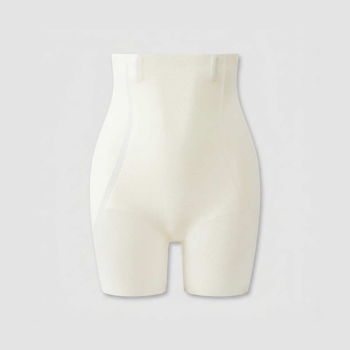 LivForme™ Butt-Lifting High-Waist Brief — Oat flat lay (front)