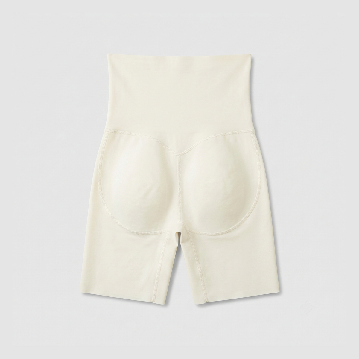 LivForme™ Butt-Lifting High-Waist Brief — Oat flat lay (back)