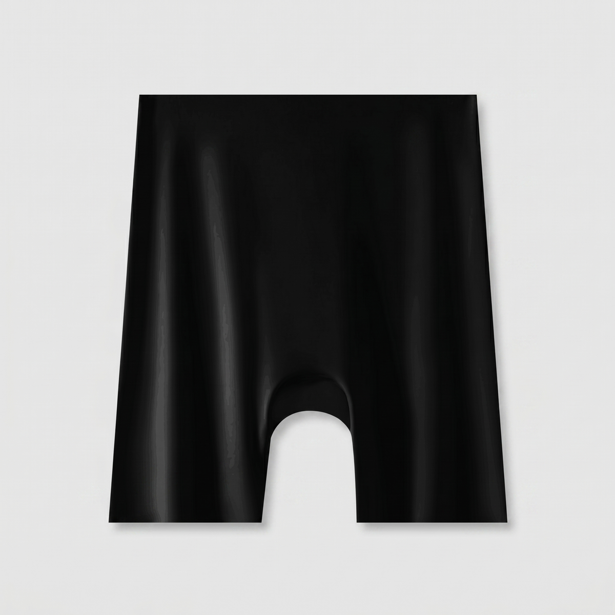 LivCalm™ Seamless Safety Shorts — Black colorway flat lay