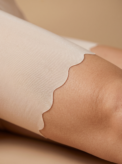 LivCalm™ Ice Silk Anti-Chafe Shorts — fabric detail close-up