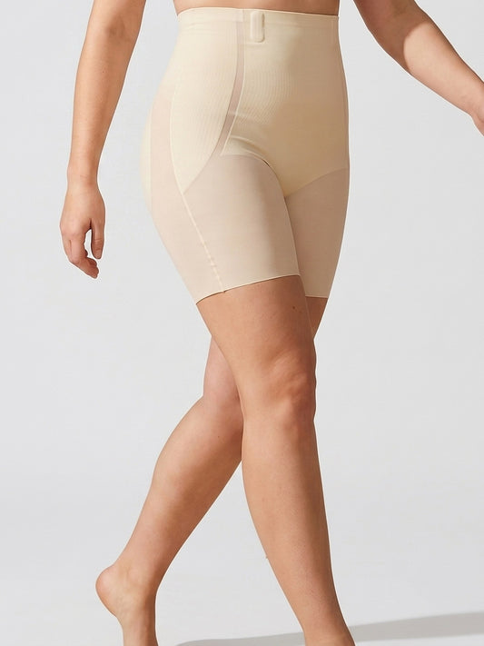 LivForme™ Butt-Lifting High-Waist Brief — on-model front, Oat