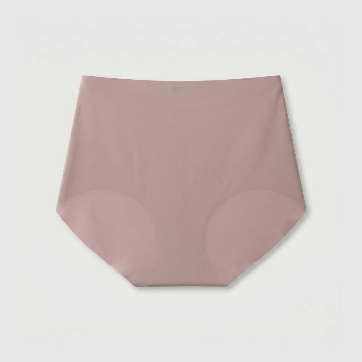 LivMist™ Ultra-Thin Ice Silk Brief — Rose Gold flat lay (back)